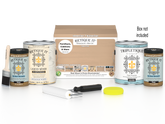 Retique It White Oak multi-purpose smooth finish kit with four large wood finish containers for interior top coating.