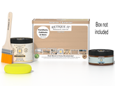 Retique It® White Oak Multi-purpose Smooth Finish Kit for wood projects, includes tools and materials for a professional finish.