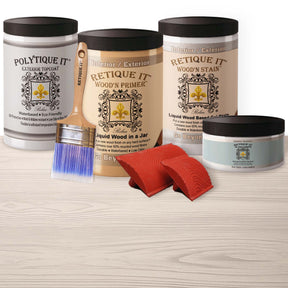 Multi-purpose Wood'n Kit (Large) - White Wash - Exterior Top Coat