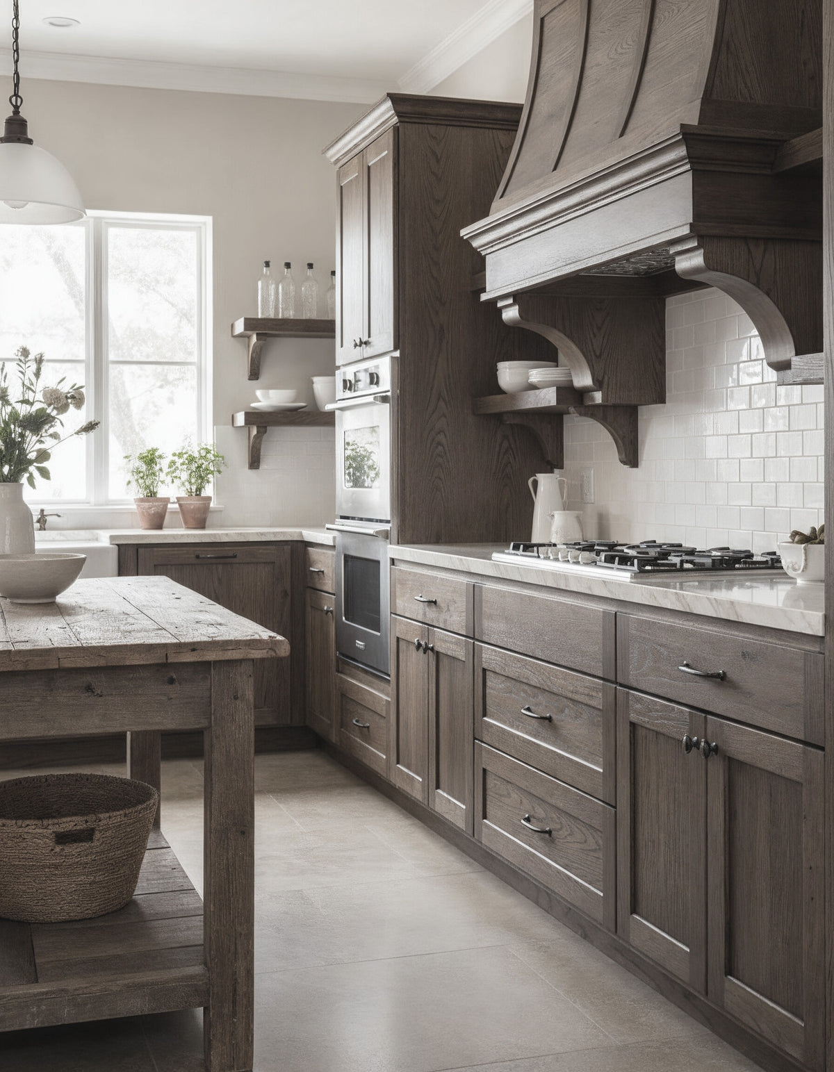 Large Charcoal Wood'n Kit by Retique It® for wood finishing, featuring black walnut wood and applicator tools in the image.