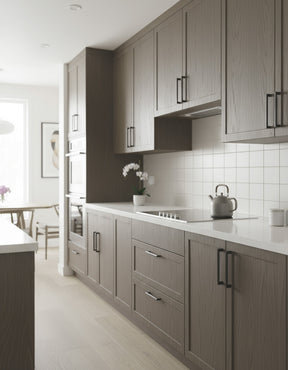 Wood'n Cabinet Kit (24 Door / Grained) - Charcoal