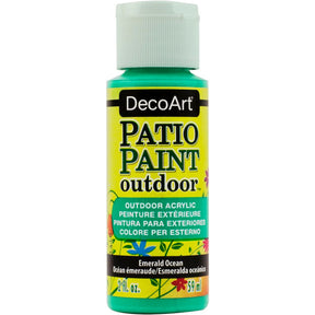 DecoArt Vintage Rose outdoor acrylic patio paint in 2 oz bottle for garden and outdoor craft projects