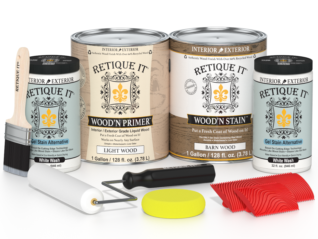 Multi-purpose Wood'n Kit (4x Lg) - French Oak