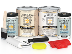 Multi-purpose Wood'n Kit (4x Lg) - White Wash