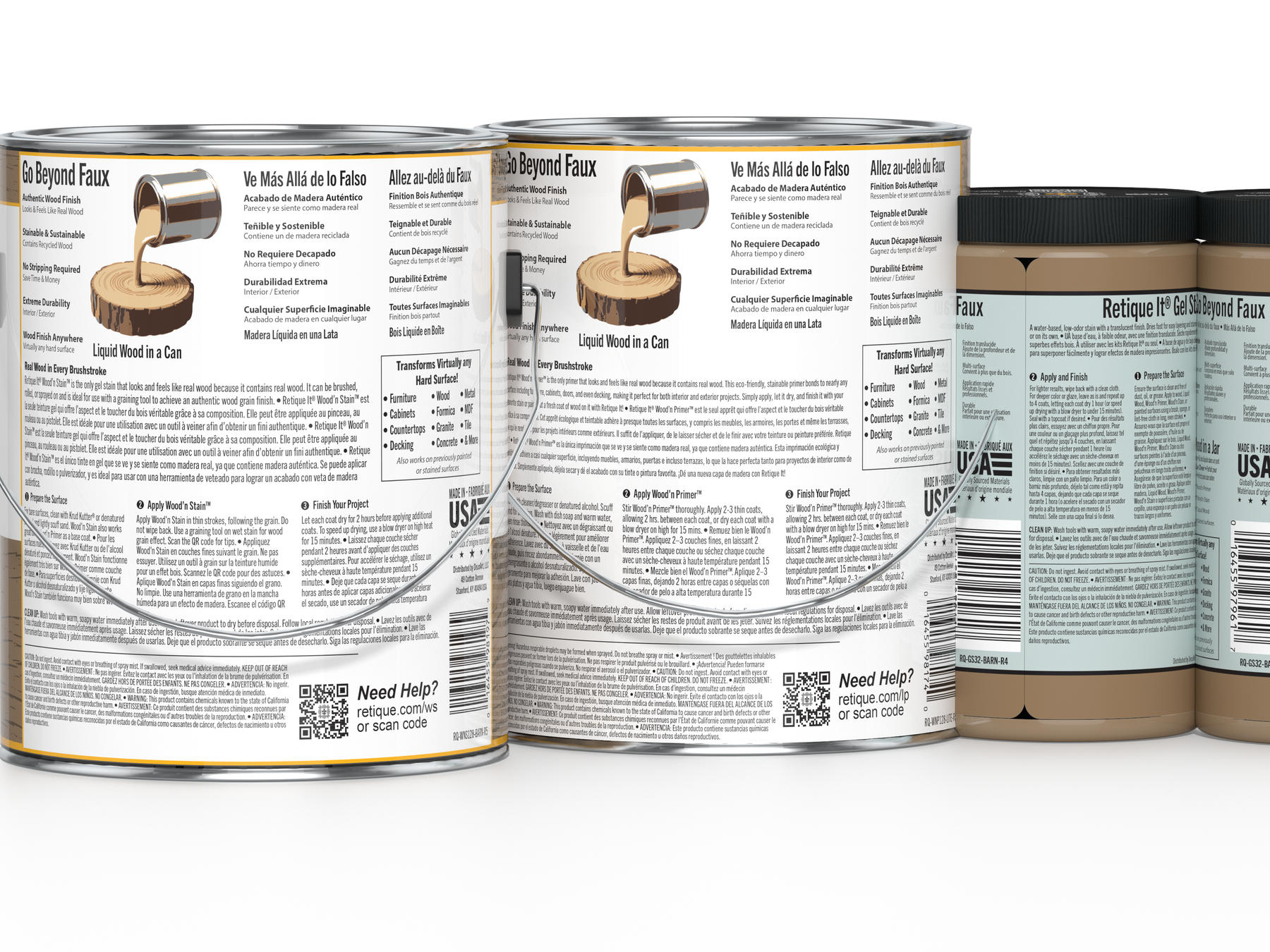 Multi-purpose Wood'n Kit (4x Lg) - Barn Wood