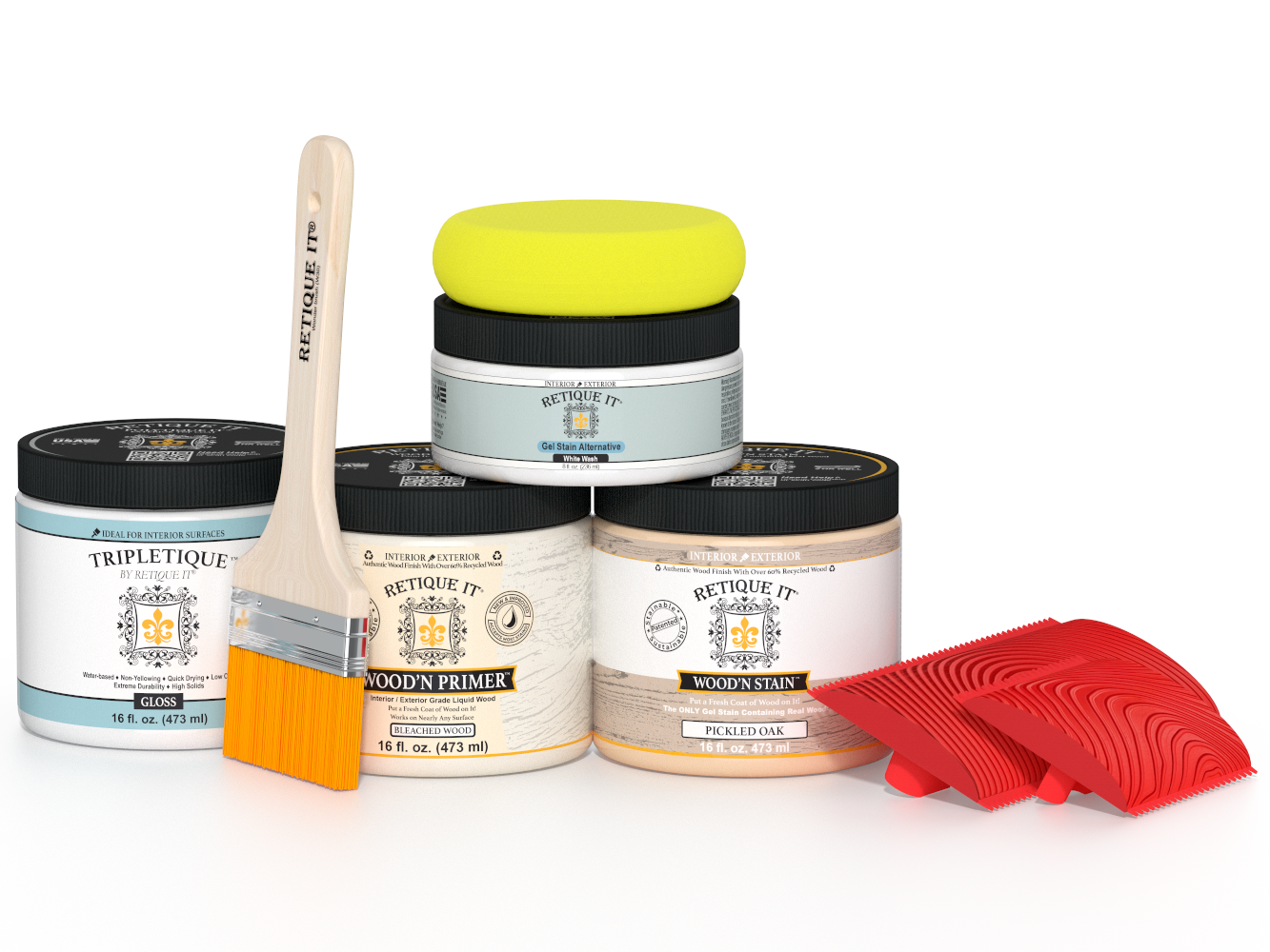 Multi-purpose Wood'n Kit (Med) - Sun Bleached - Interior Top Coat