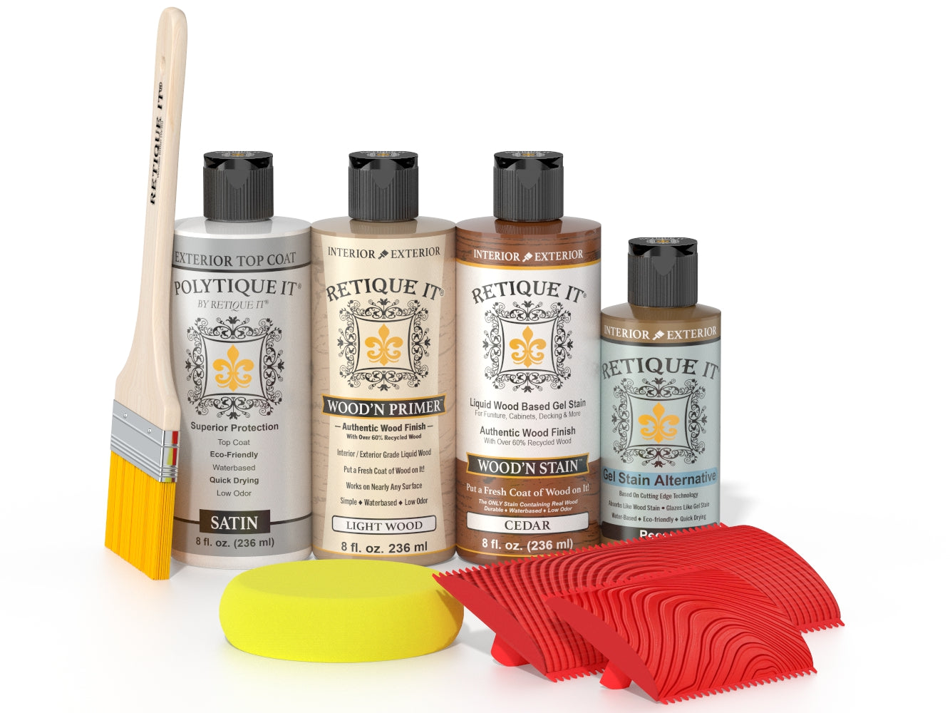 Multi-purpose Wood'n Kit - Cedar - Exterior Top Coat