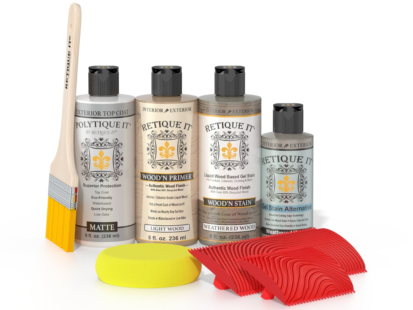 Multi-purpose Wood'n Kit - Weathered Wood - Exterior Top Coat