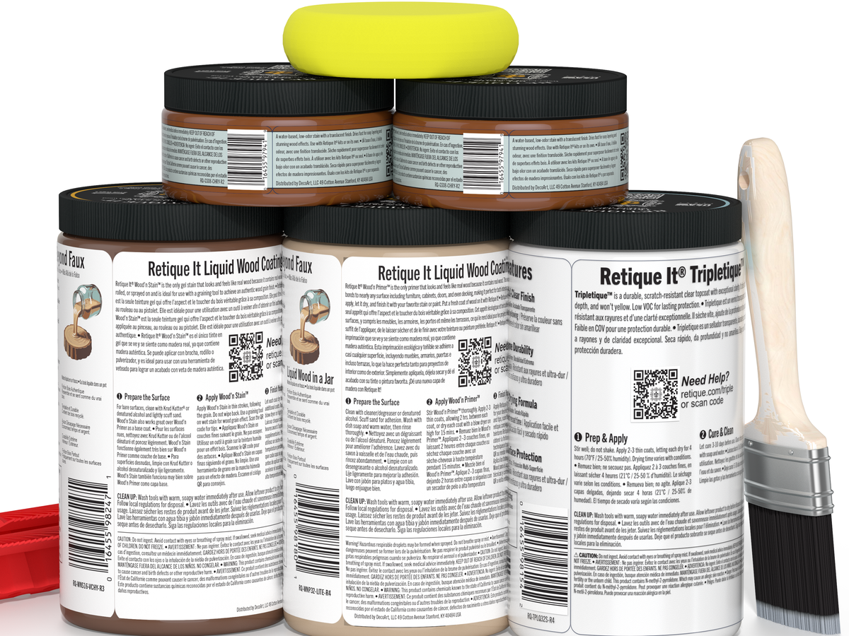 Multi-purpose Wood'n Kit (Large) - Vintage Cherry - Interior Top Coat