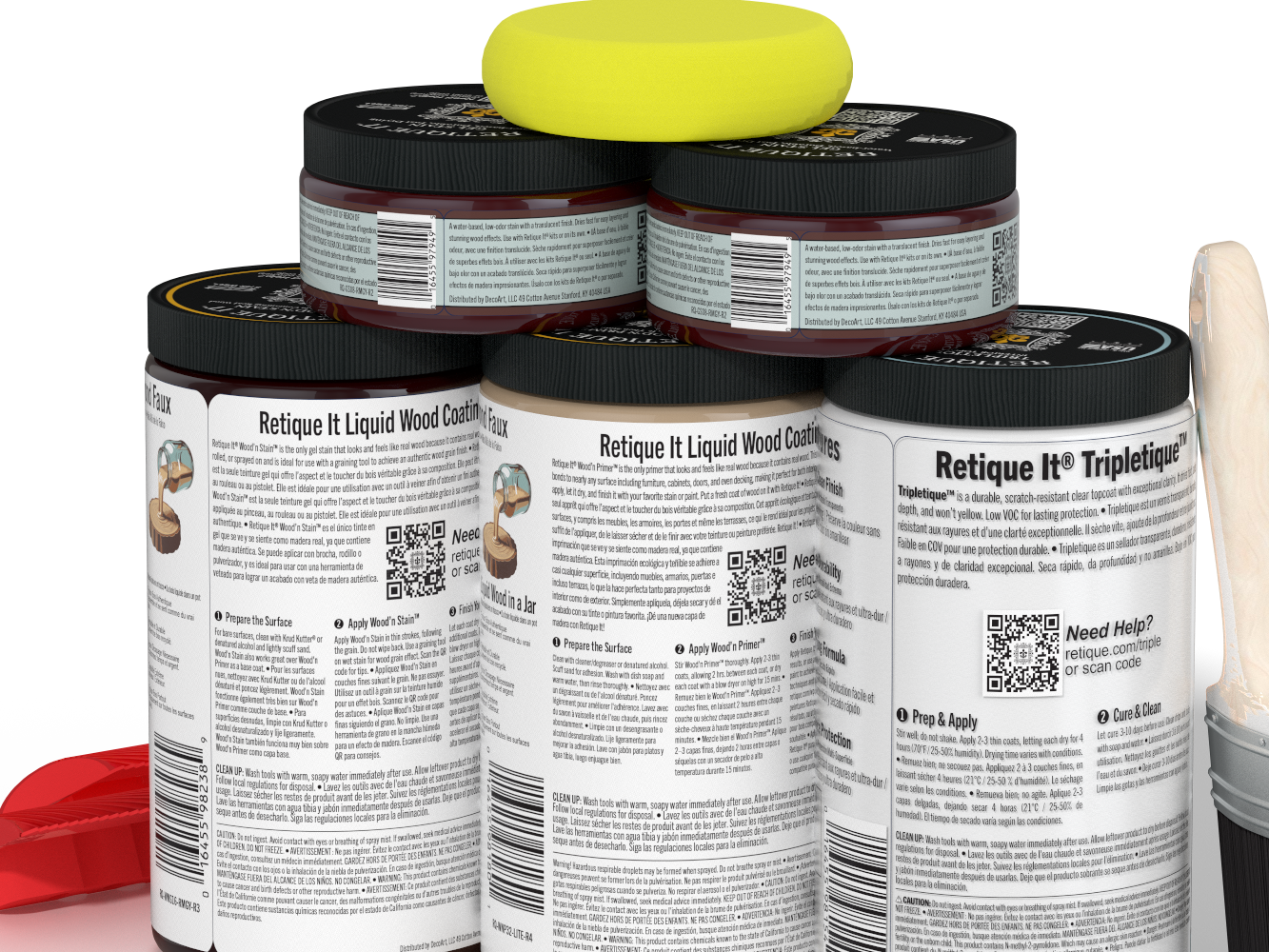 Multi-purpose Wood'n Kit (Large) - Red Mahogany - Interior Top Coat