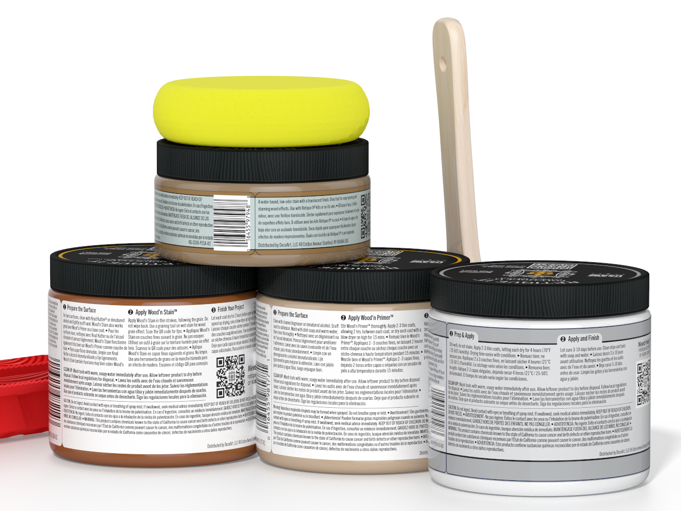 Multi-purpose Wood'n Kit (Med) - Cedar - Exterior Top Coat