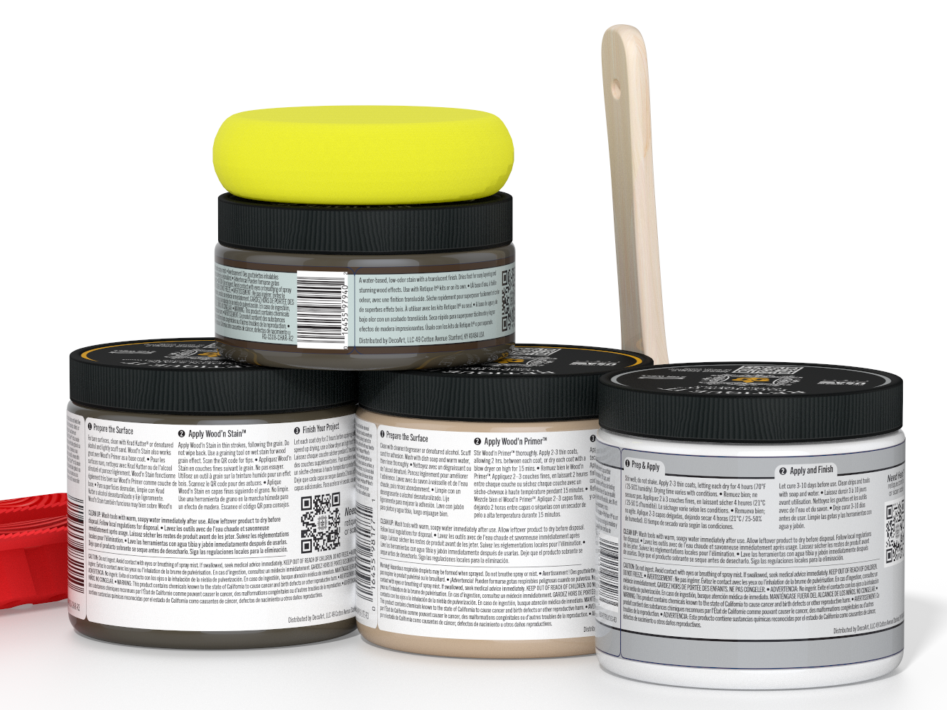 Multi-purpose Wood'n Kit (Med) - Charcoal - Exterior Top Coat