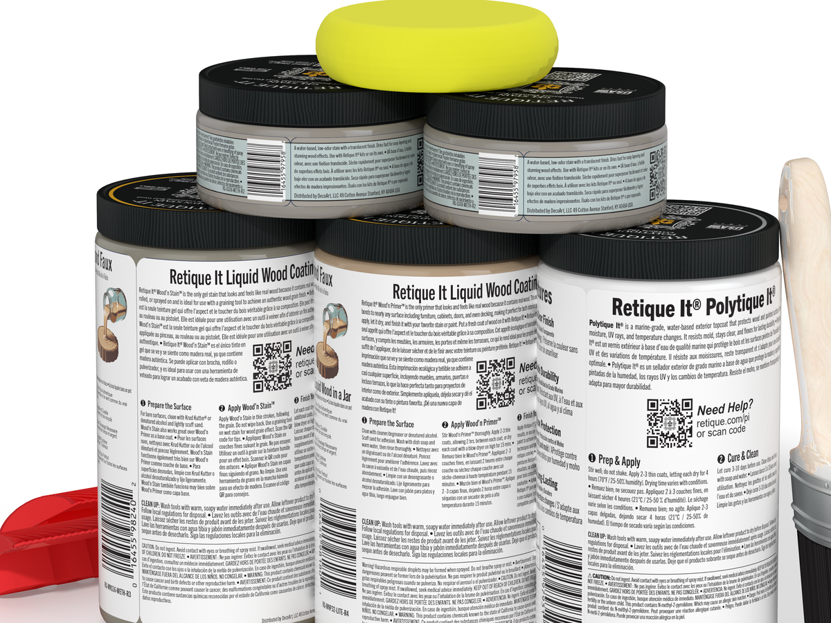 Multi-purpose Wood'n Kit (Large) - Weathered Wood - Exterior Top Coat