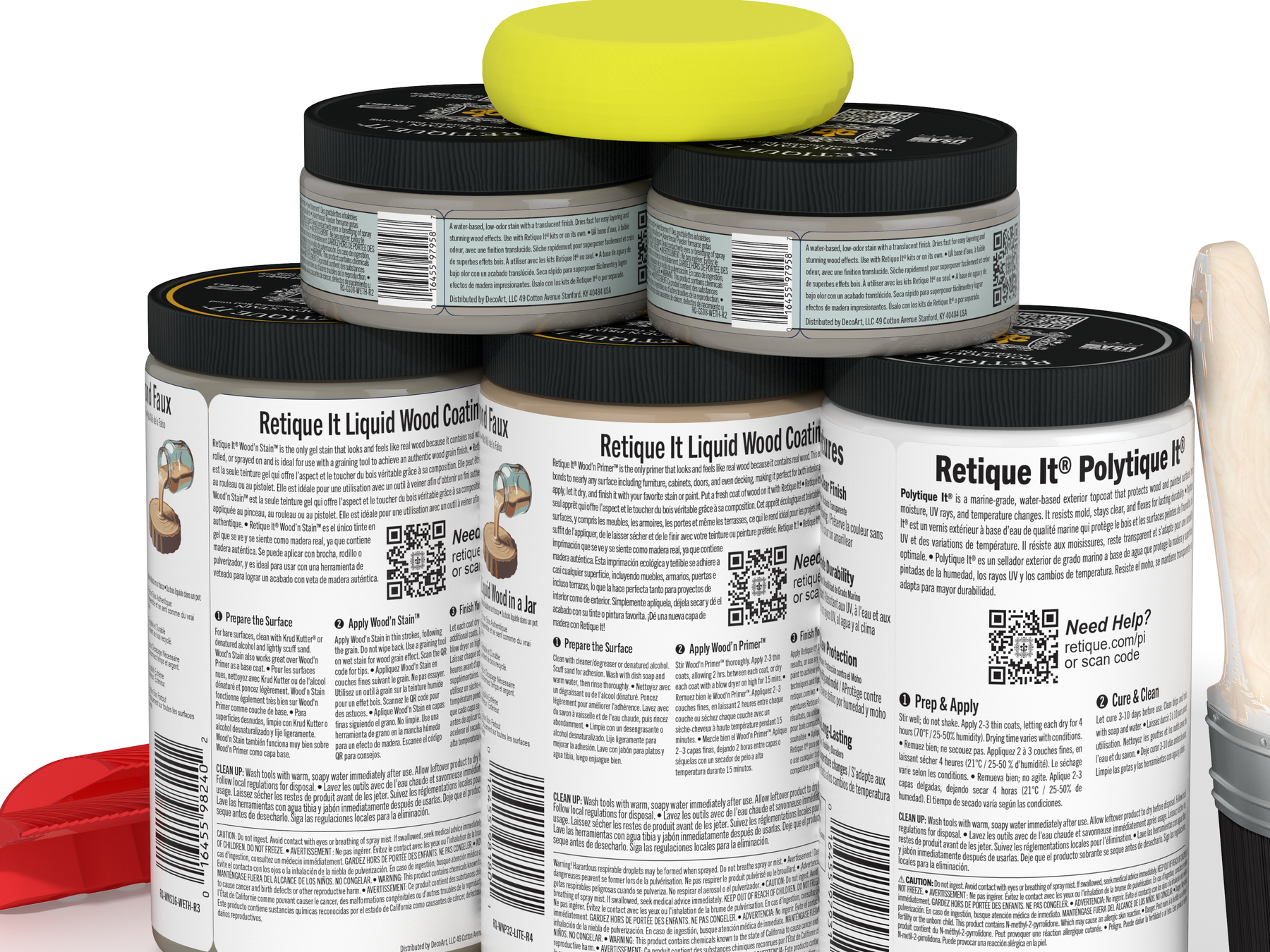 Multi-purpose Wood'n Kit (Large) - Weathered Wood - Exterior Top Coat