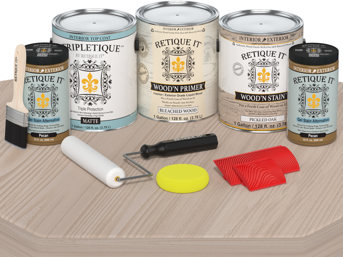 Multi-purpose Wood'n Kit (4x Lg) - White Oak - Interior Top Coat