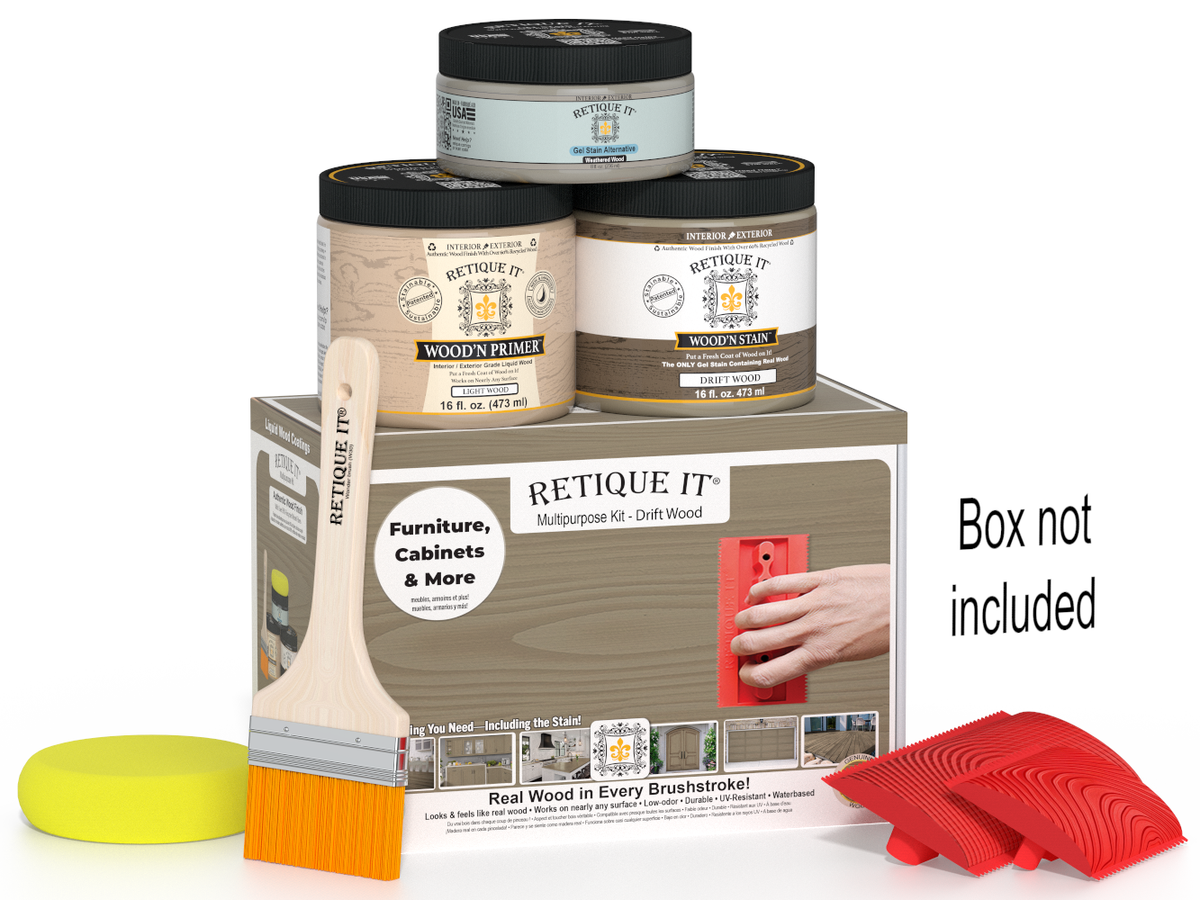 Multi-purpose Wood'n Kit (Med) - Drift Wood