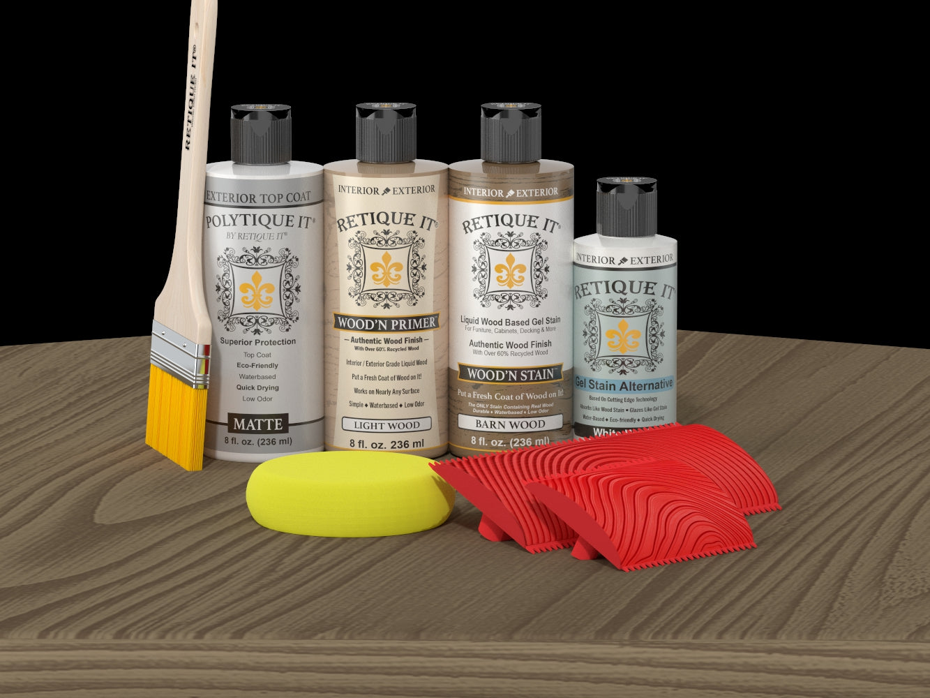 Multi-purpose Wood'n Kit - French Oak - Exterior Top Coat