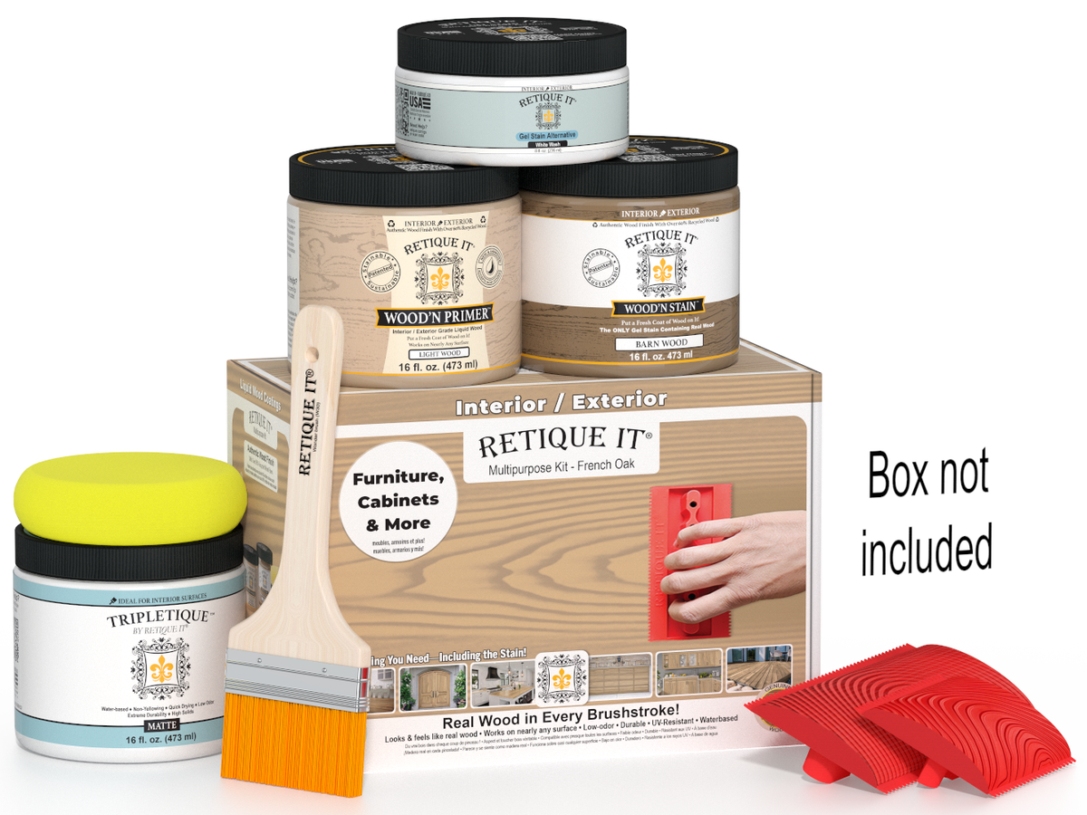 Multi-purpose Wood'n Kit (Med) - French Oak - Interior Top Coat