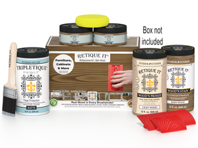 Tabletop Wood'n Finish Kit (4x Large) - Barn Wood