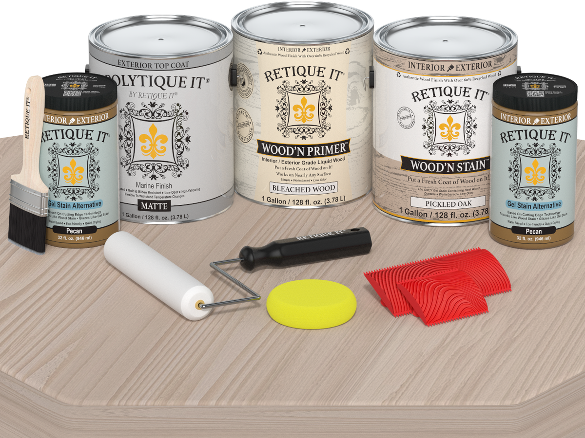 Multi-purpose Wood'n Kit (4x Lg) - White Oak - Exterior Top Coat