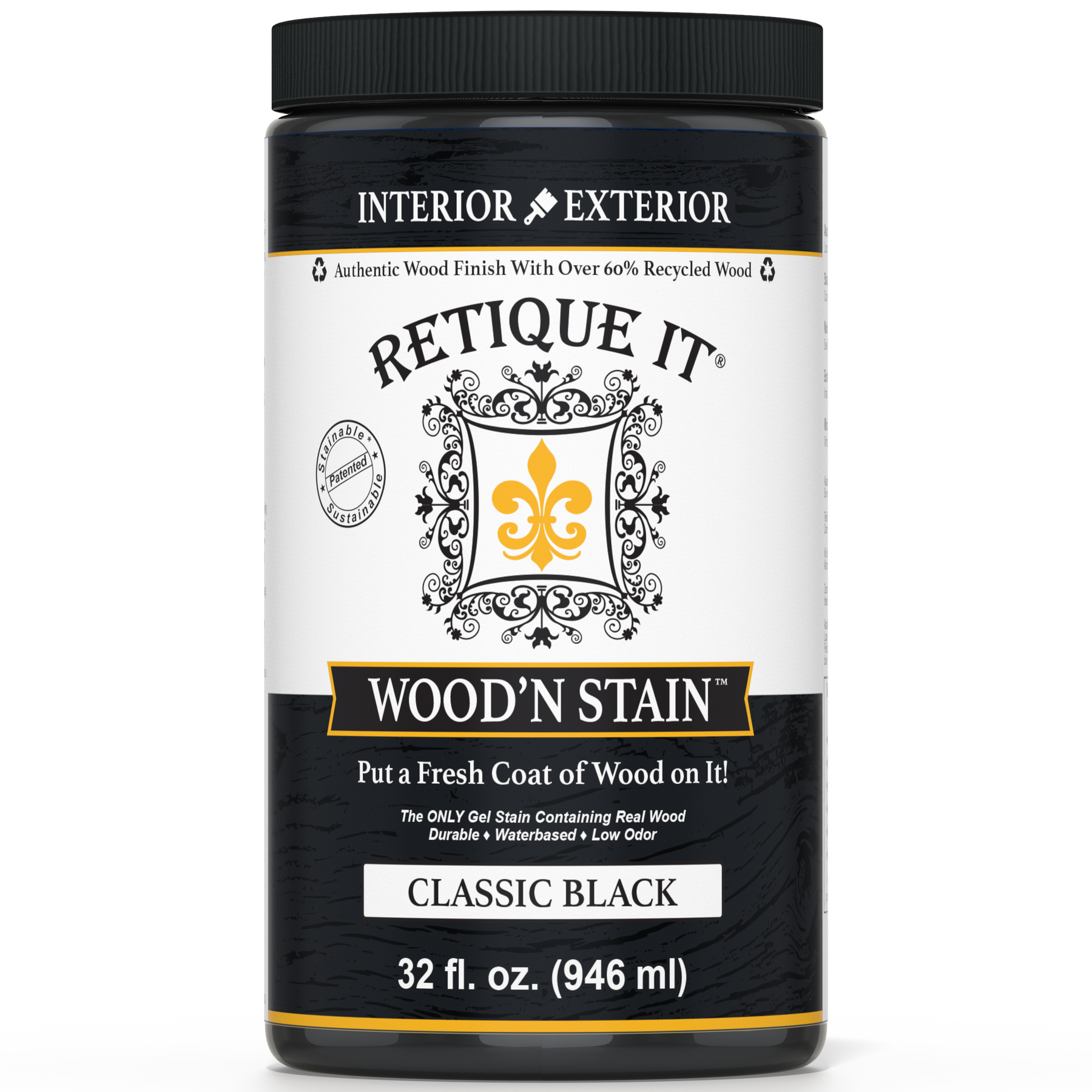Wood'n Stain - Classic Black