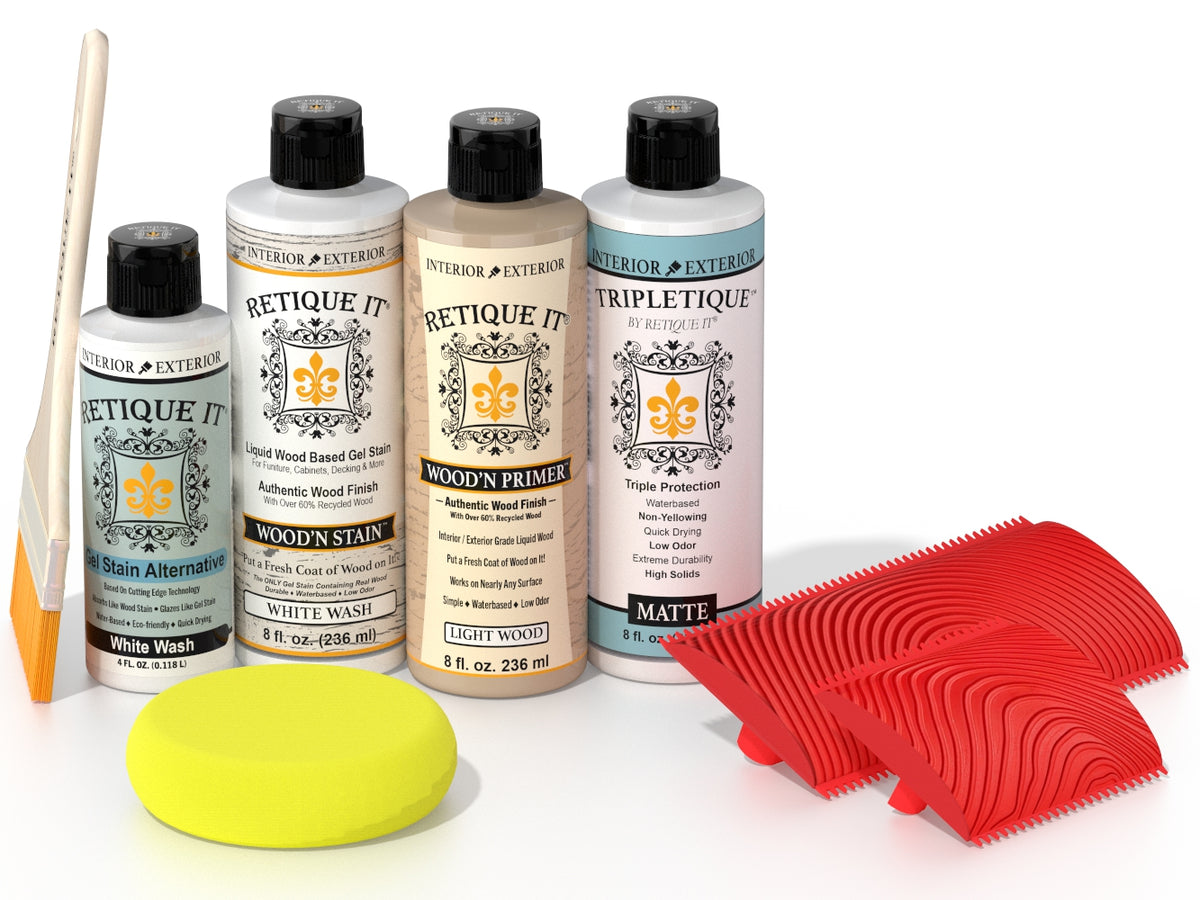 Tabletop Wood'n Finish Kit - White Wash