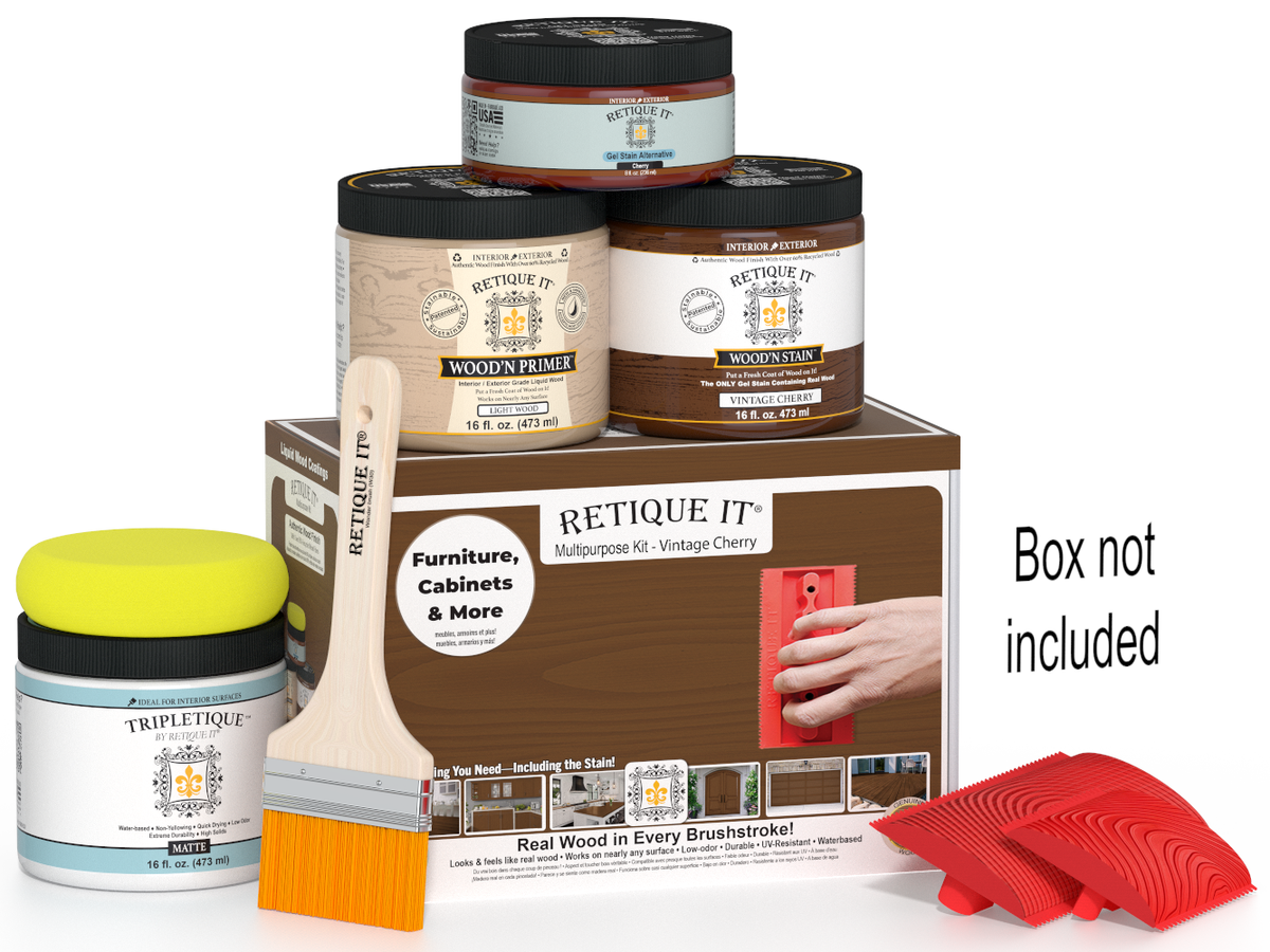 Multi-purpose Wood'n Kit (Med) - Vintage Cherry - Interior Top Coat