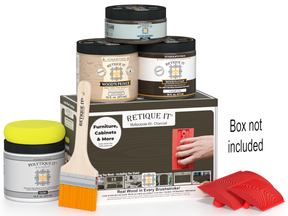 Multi-purpose Wood'n Kit (Med) - Charcoal - Exterior Top Coat