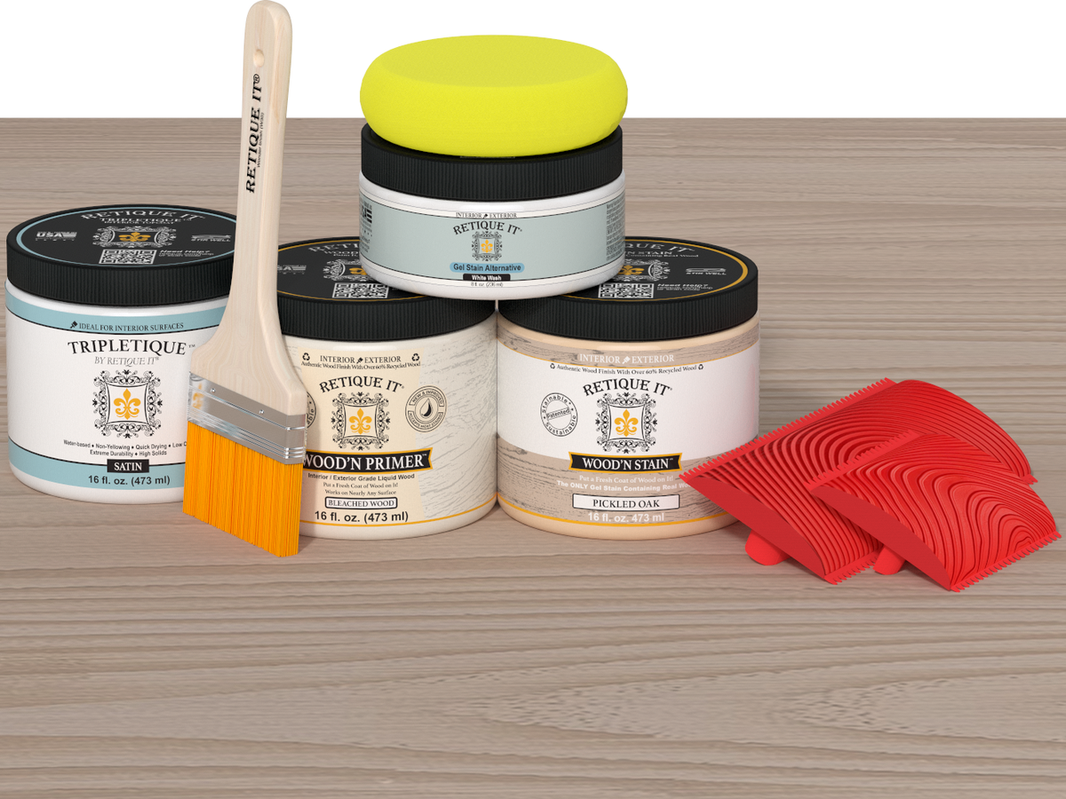 Multi-purpose Wood'n Kit (Med) - Sun Bleached - Interior Top Coat