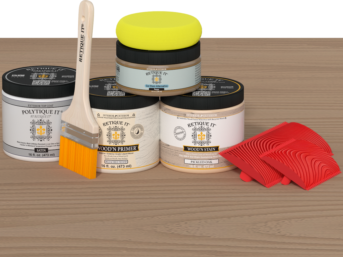 Multi-purpose Wood'n Kit (Med) - White Oak - Exterior Top Coat