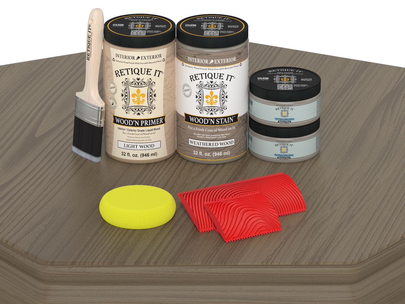 Multi-purpose Wood'n Kit (Large) - Weathered Wood