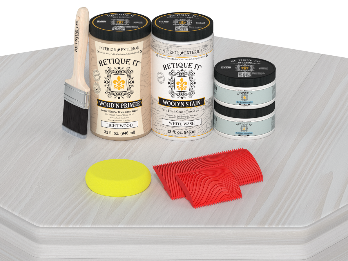 Multi-purpose Wood'n Kit (Large) - White Wash