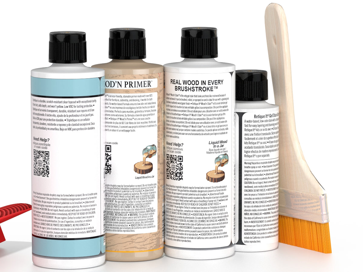 Tabletop Wood'n Finish Kit - White Wash