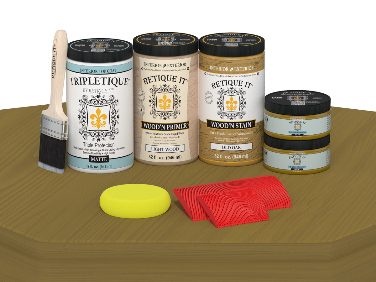 Multi-purpose Wood'n Kit (Large) - Old Oak - Interior Top Coat