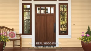 Wood'n Finish Front Door Kit - Dark Oak