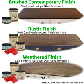 Smooth Finish Kit - Weathered Wood