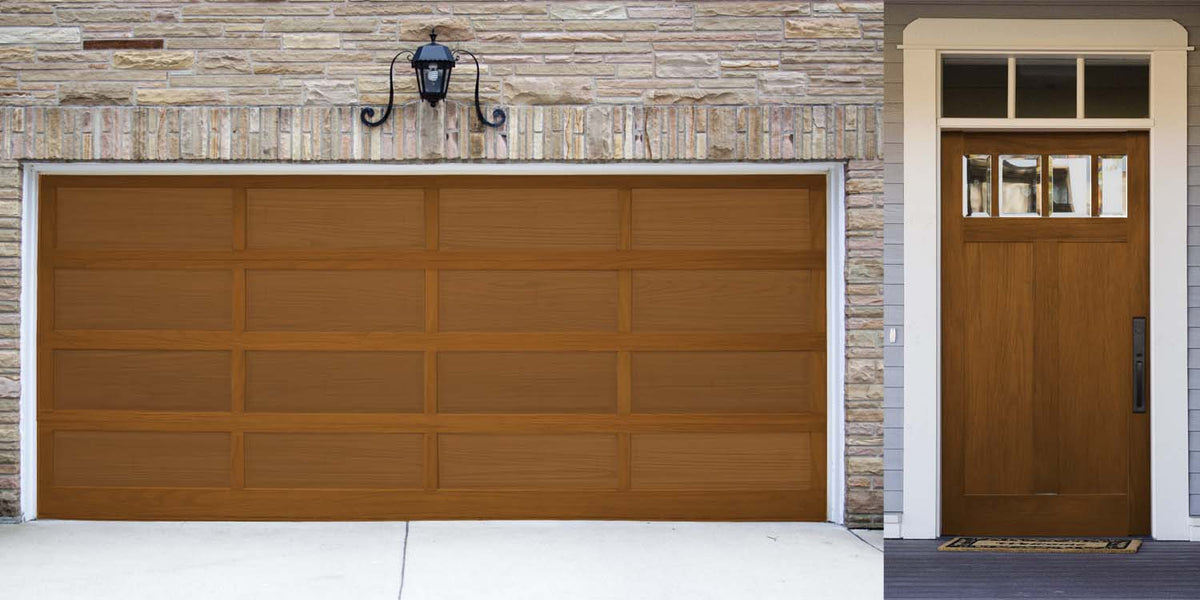 Wood'n Door Kit (Front & Garage Door) - Cedar