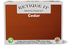 Smooth Finish Kit - Cedar