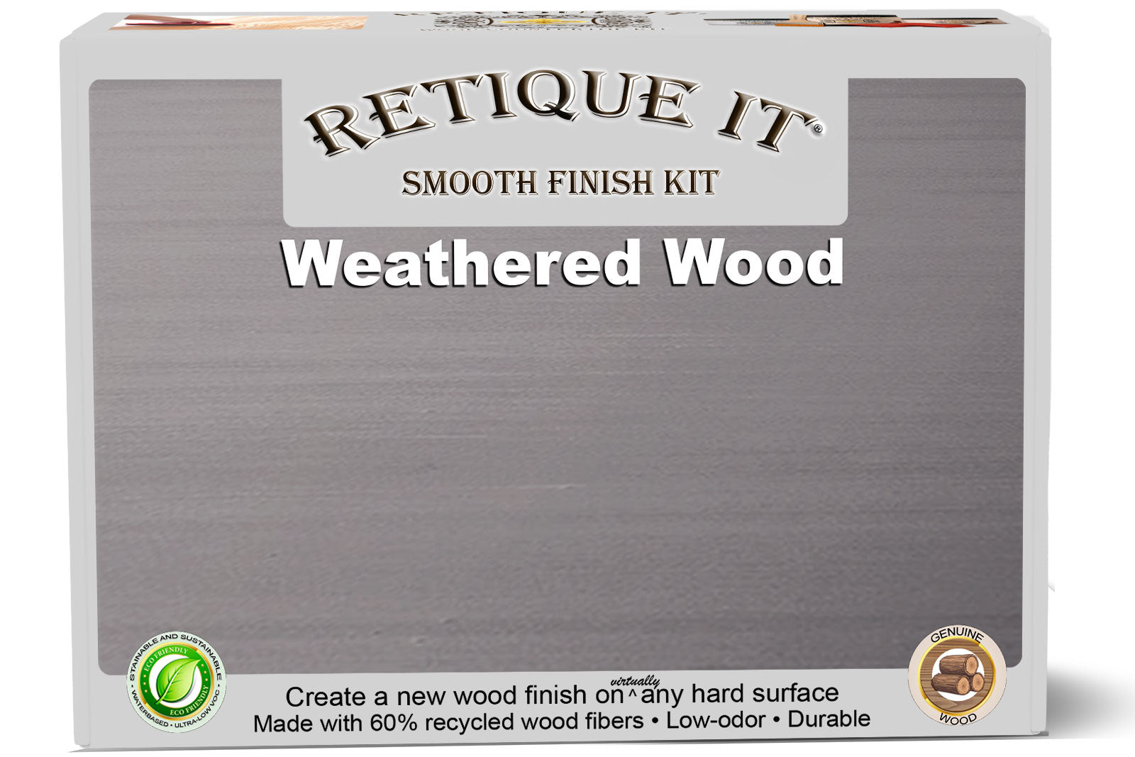 Smooth Finish Kit - Weathered Wood