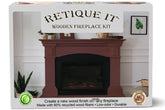 Fireplace Wood'n Finish Kit (Full Fireplace) - Red Mahogany