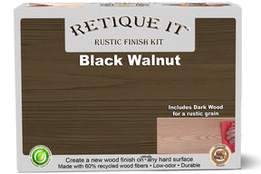 Rustic Finish Kit - Black Walnut