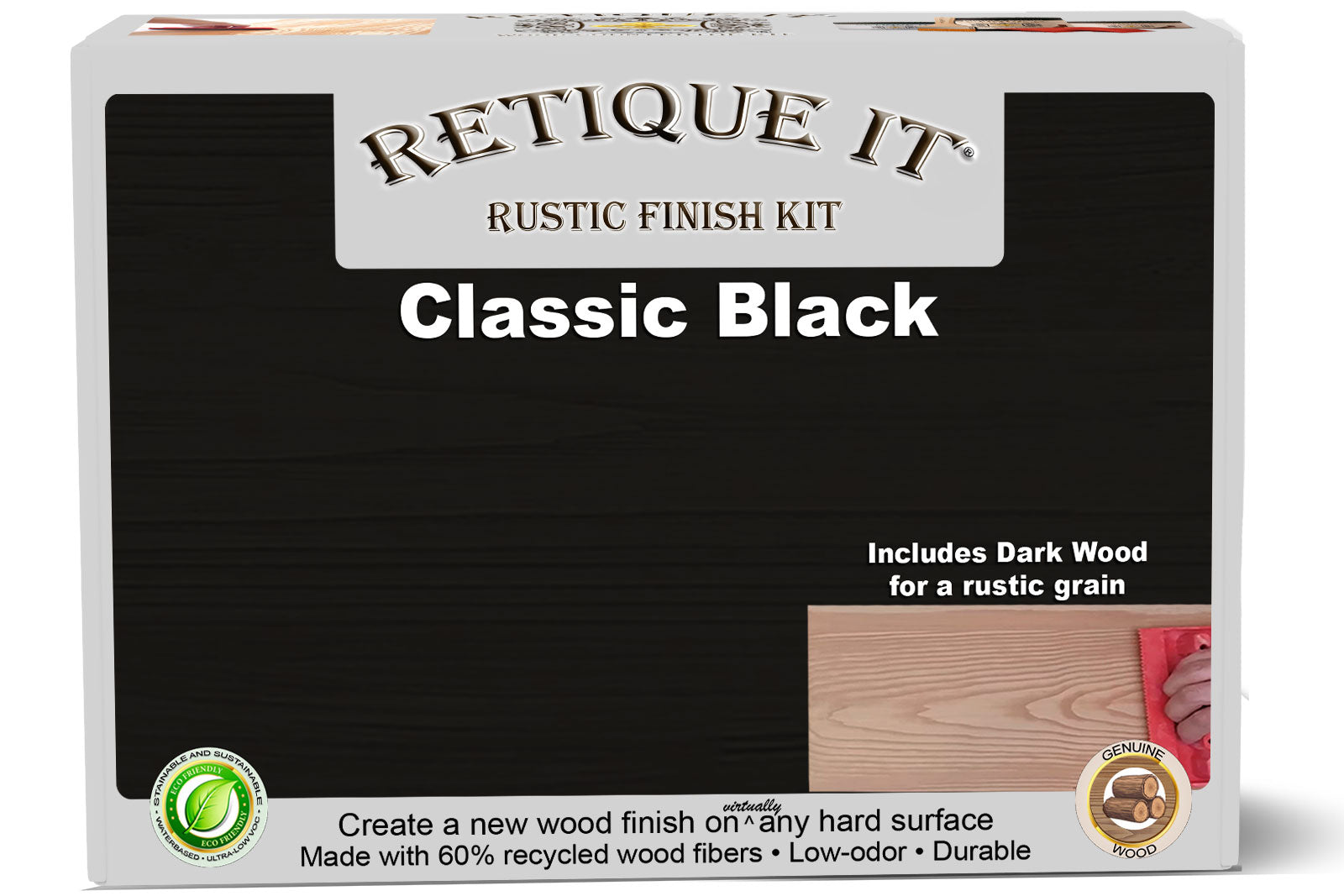 Rustic Finish Kit - Classic Black