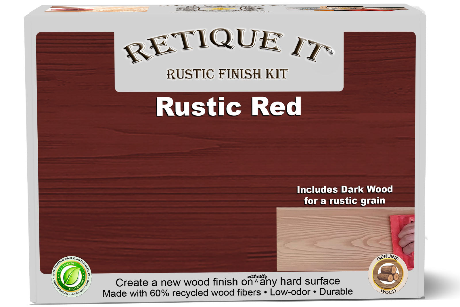 Weathered Finish Kit - Rustic Red