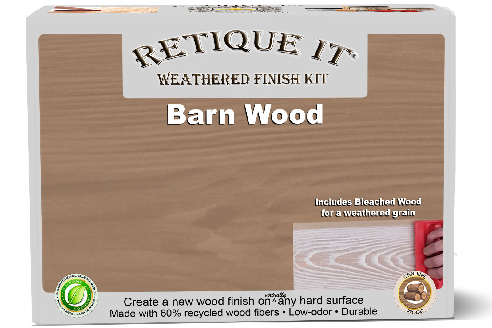 Weathered Finish Kit - Barn Wood